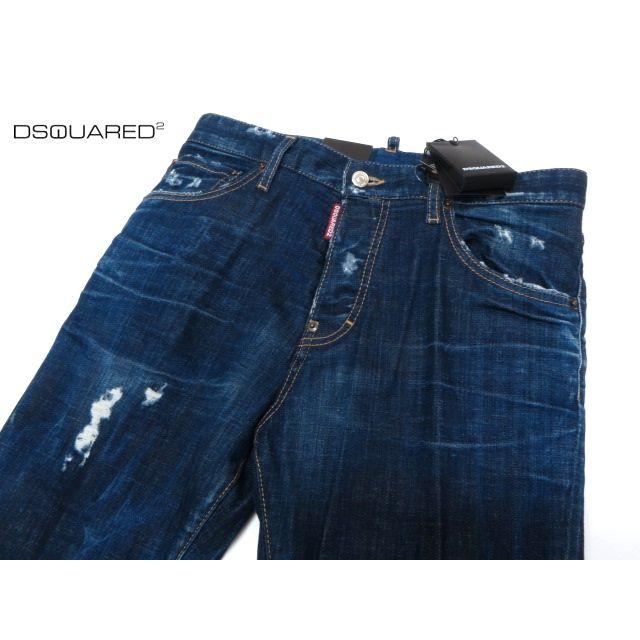 ｄｓｑｕａｒｅｄ２ ディースクエアード メンズ インディコブルー ストレッチデニム 21aw秋冬新作 S71lb07 S 470 インディコブルー S71lb07 S East Hills 通販 Yahoo ショッピング