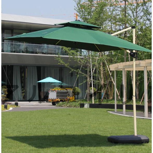 大きい傘屋外用 ガーデンパラソル パラソル ビーチ傘日除け 大型 風に強い 広告用の傘 角度調節 UVカット率99.9%庭傘カフェ スタンド ベース付き 自立式｜east-st｜09