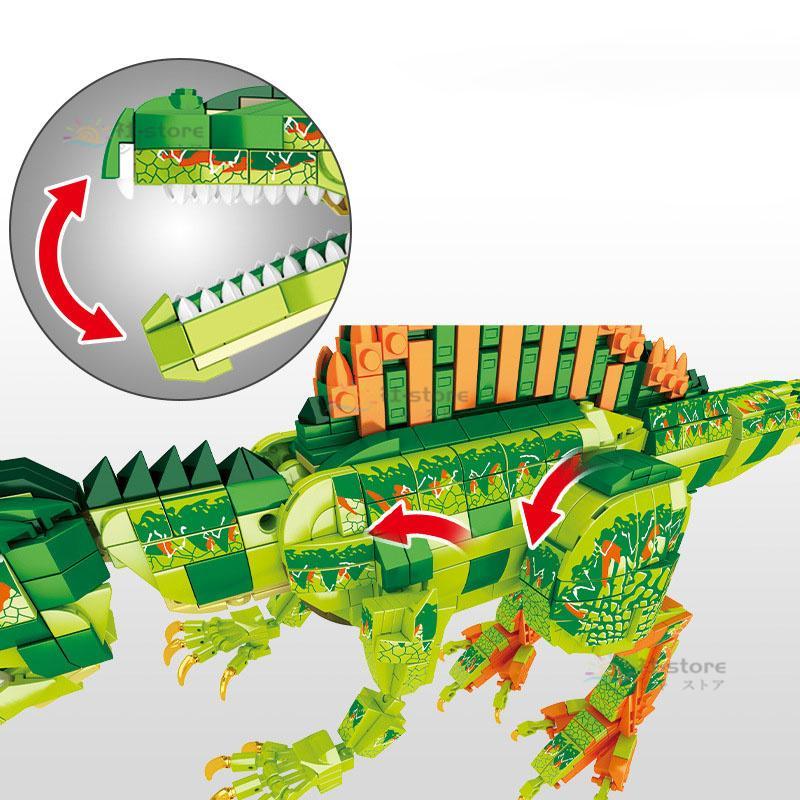 2023 ブロック おもちゃ レゴ互換 恐竜おもちゃ 恐竜ブロック おもちゃ レゴミニフィグ 恐竜世界 ミニフィグ 恐竜 ブロック レゴ 子ども クリスマス プレゼント｜east-st｜03