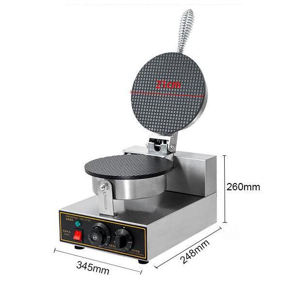 業務用 自宅で簡単アイス作成 電気 軽食設備 電動アイスクリームコーンワッフルコーンメーカー オムレツメーカー｜east-st｜03