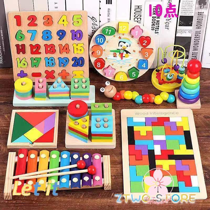 おもちゃ 知育玩具 木のおもちゃセット 出産祝い 1歳 2歳 3歳 男女誕生日 プレゼント 楽器 おもちゃ｜east-st｜04