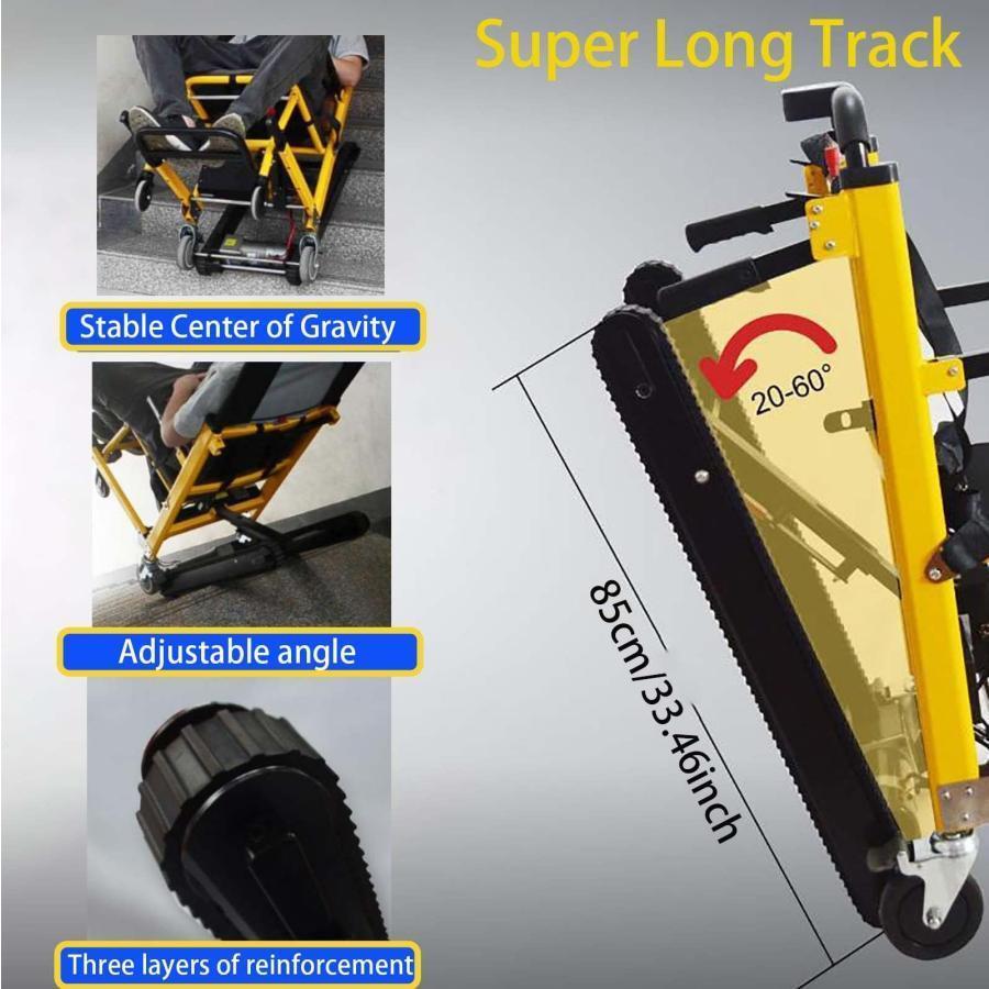 高齢者用電動階段昇降機、高齢者障害者用手動階段昇降機、折りたたみ式軽量避難階段昇降機チェア車椅子｜east-st｜07
