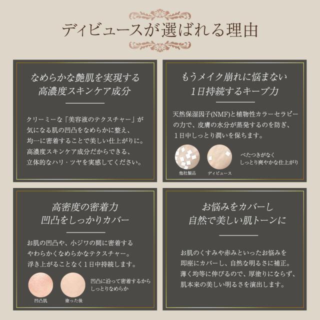 DEBEAUS（ディビュース） クッションファンデーション 正規品 韓国