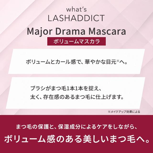 Lashaddict（ラッシュアディクト） メジャードラマ マスカラ 8ml 正規