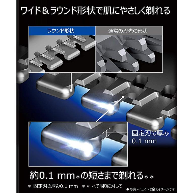 Panasonic（パナソニック） ボディトリマー お風呂剃り可 男性用 白 ER