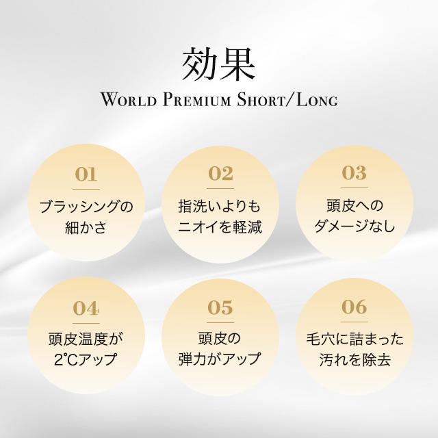 エス・ハート・エス スカルプブラシ ワールドプレミアム ロング