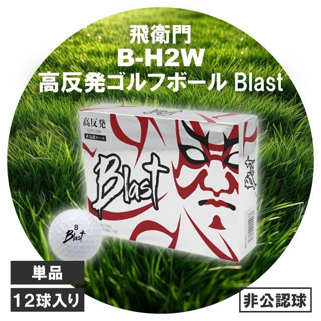 飛衛門（TOBIEMON） 非公認球 ゴルフボール ホワイト 1ダース 12球