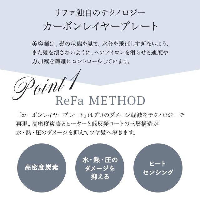 ReFa リファ ストレートアイロン プロ 選べるカラー ホワイト RE ReFa リファ ストレートアイロン プロ 選べるカラー ホワイト RE