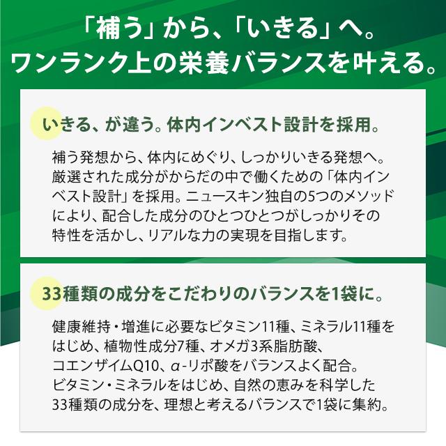 ライフパック ニュースキン ナノ プラス 60パック 30日分 NU SKIN 健康