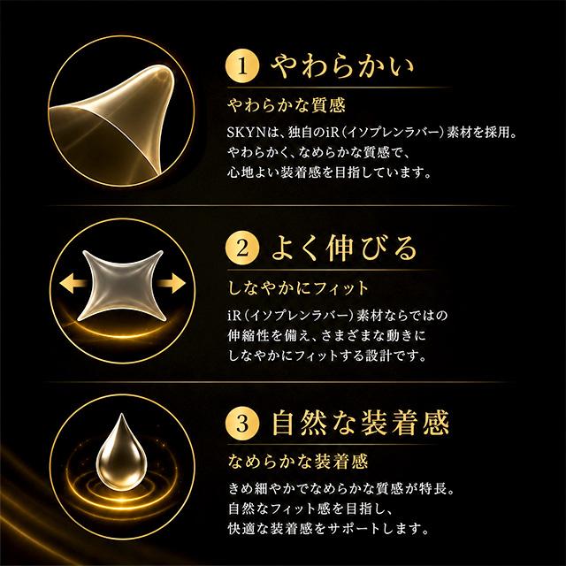 不二ラテックス SKYN スキン コンドーム PREMIUM 5個入り 避妊具 ゴム