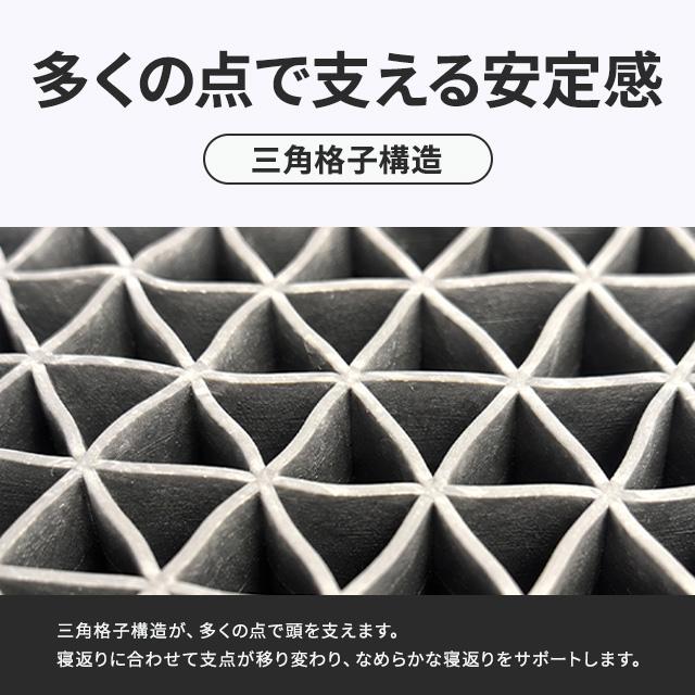 ヒツジのいらない枕 極柔 ブラックレーベル 枕カバー付き 高め