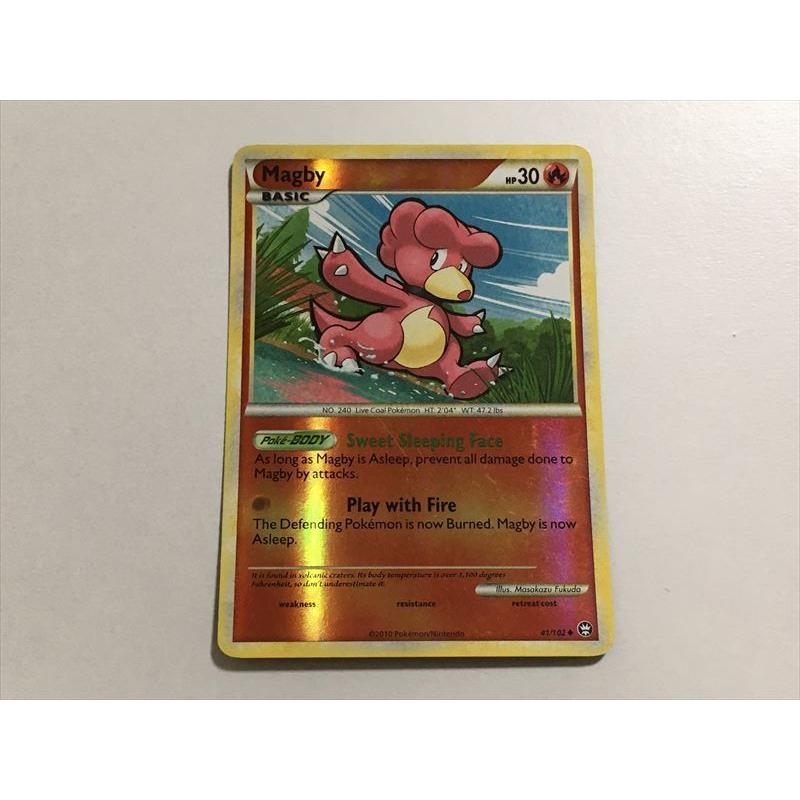 ポケモンカードe Magby ブビィ 英語版 Pokemon Japanese Card Non-Holo