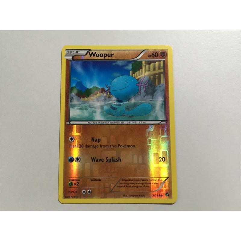 U301 ポケモン カード 英語版 Wooper ウパー 38 98 キラ E Asta イーストア 通販 Yahoo ショッピング