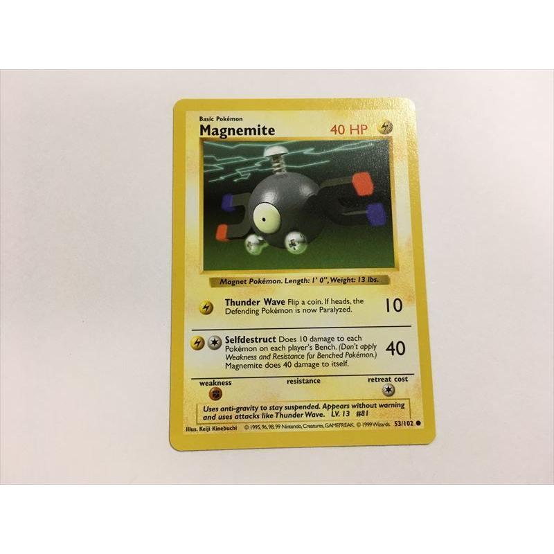 N108 ポケモン カード 英語版 海外 Magnemite コイル 53 102 旧裏面 美品 E Asta イーストア 通販 Yahoo ショッピング