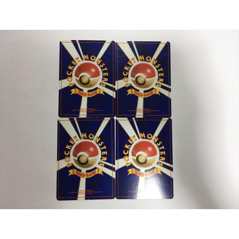 ポケモンカード 旧裏面 4枚セット まとめ Pokemon（ポケモン） A137【ポケモン カード】 旧裏面 夜の廃品回収 4