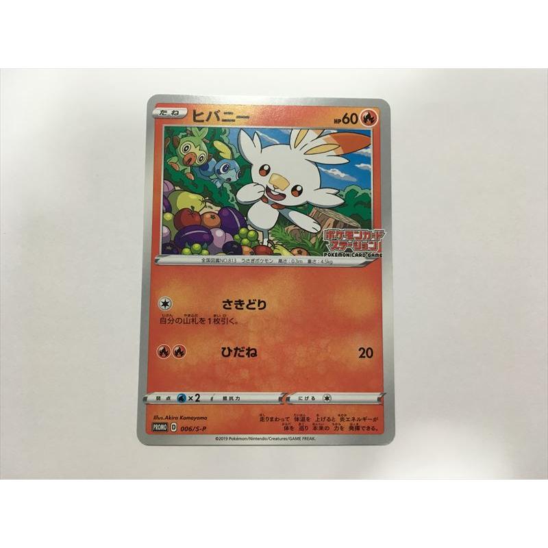 Pokemon（ポケモン） V45【ポケモン カード】 ヒバニー プロモ 006/S-P