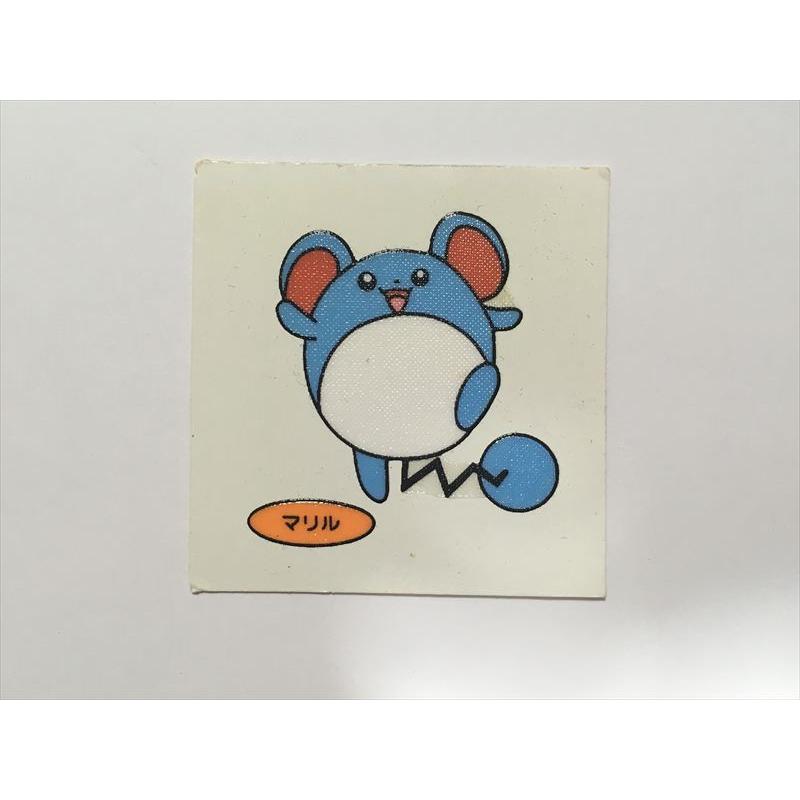 Pokemon（ポケモン） A382【ポケモンパン デコキャラシール】 マリル