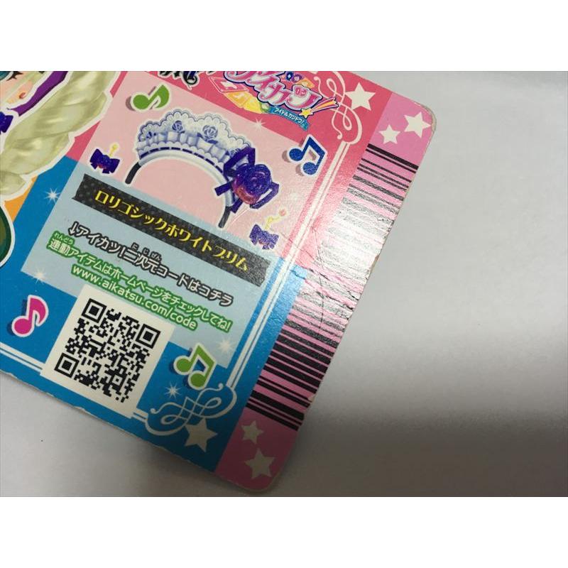 a751【アイカツ カード】 ロリゴシックホワイトブリム 03-CP06