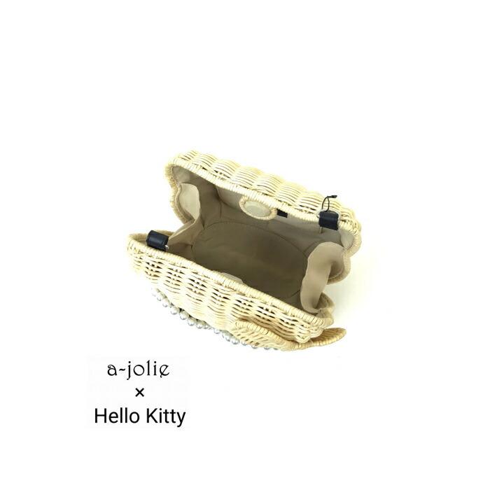 a-jolie × Hello Kitty コラボレーションバッグ カゴバッグ : HAHA