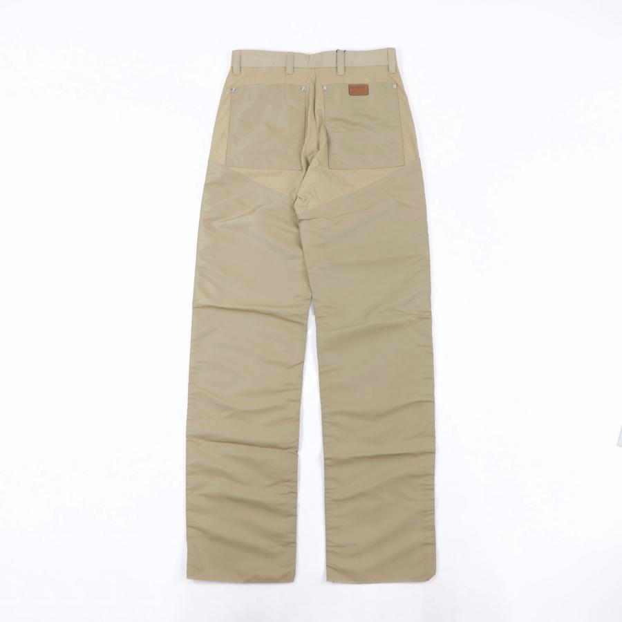 バーバリー ボトムス ロングパンツ メンズ ベージュ コットン  