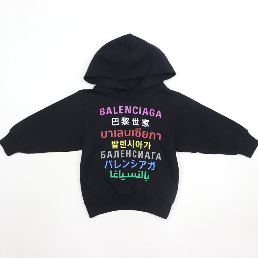 バレンシアガ BALENCIAGA 641599 TJVM3 トレーナー キッズ ブラック  