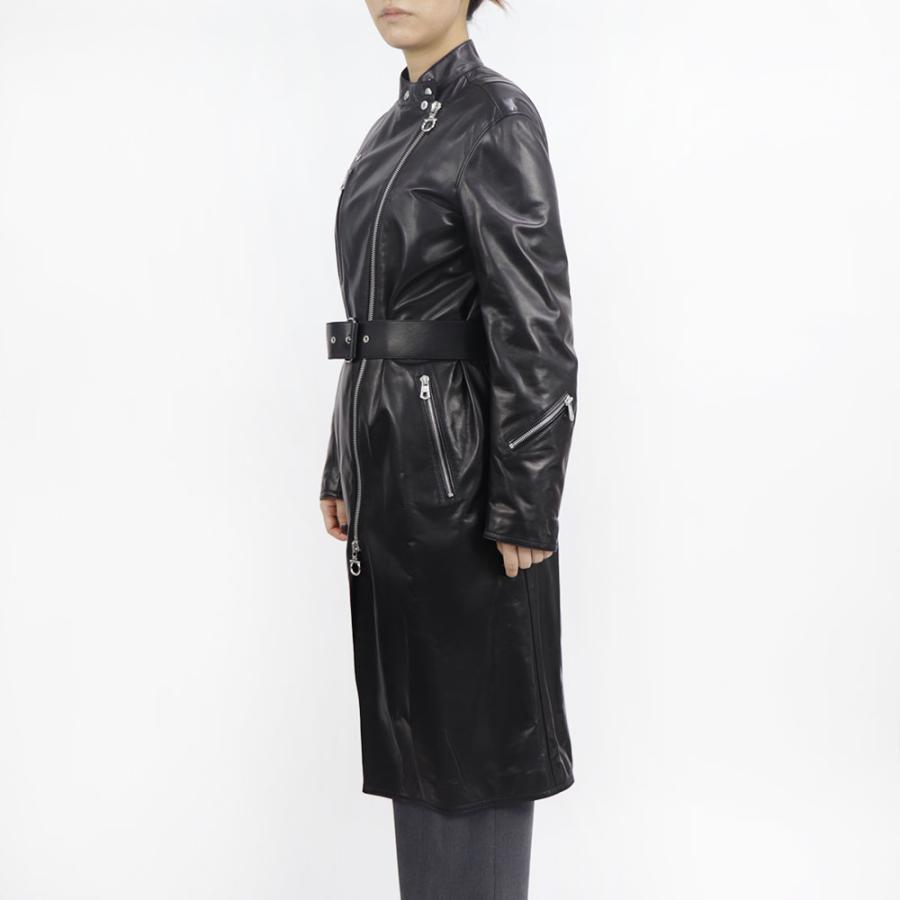 フェラガモ FERRAGAMO 13G815 726796 コート レザーコート ロング 