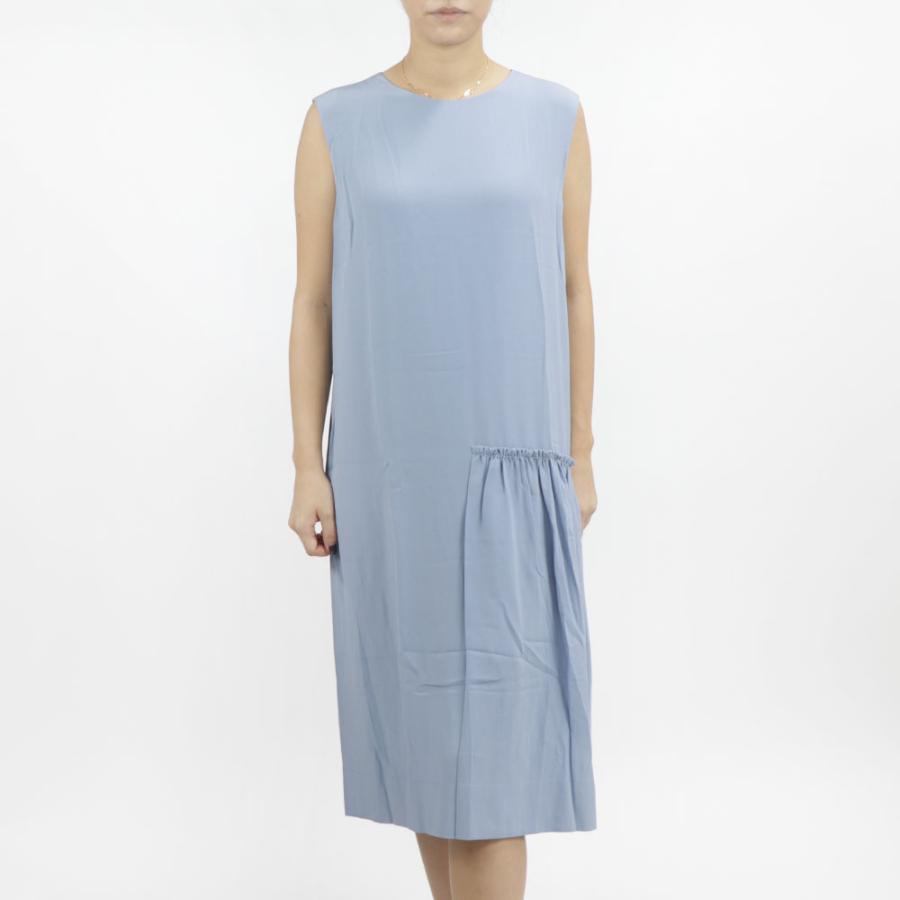 フェラガモ FERRAGAMO 13H092 737422 L/BLUE FERRAGAMO ワンピース L  