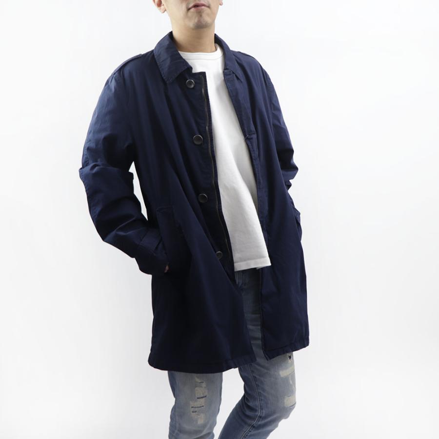ヘルノ HERNO IM0218U アパレル ステンカラーコート ネイビー メンズ 