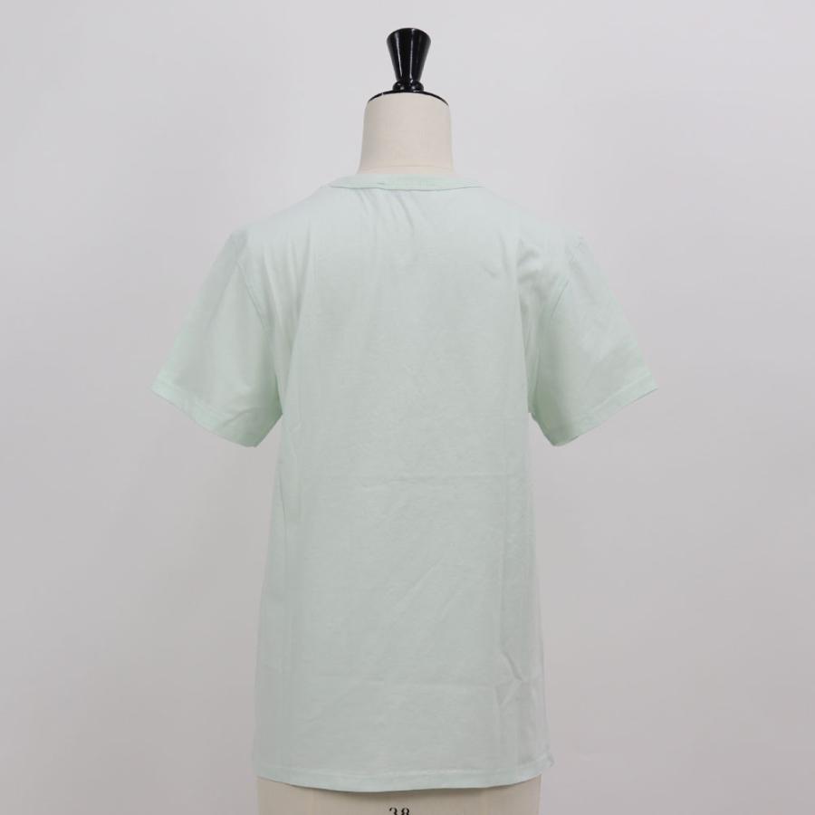メゾン キツネ MAISON KITSUNE HW00123KJ0008 Tシャツ ミント グリーン 