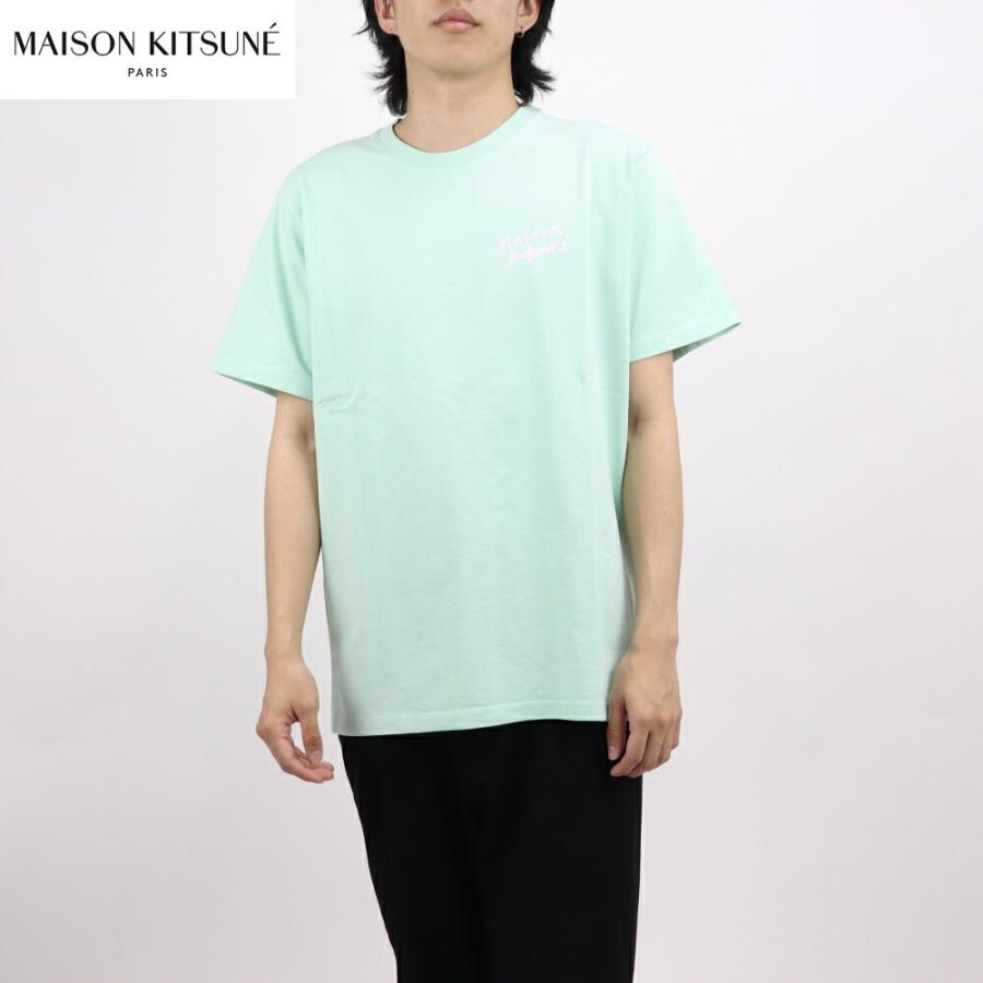 メゾン キツネ MAISON KITSUNE IM00130KJ0035 P322 MEN Tシャツ ミスト 