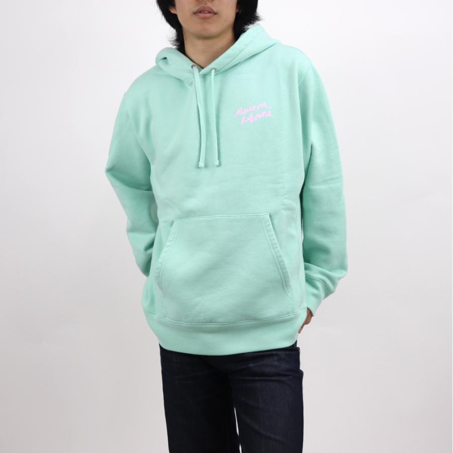 メゾン キツネ MAISON KITSUNE スウェット トレーナー パーカー ミント 