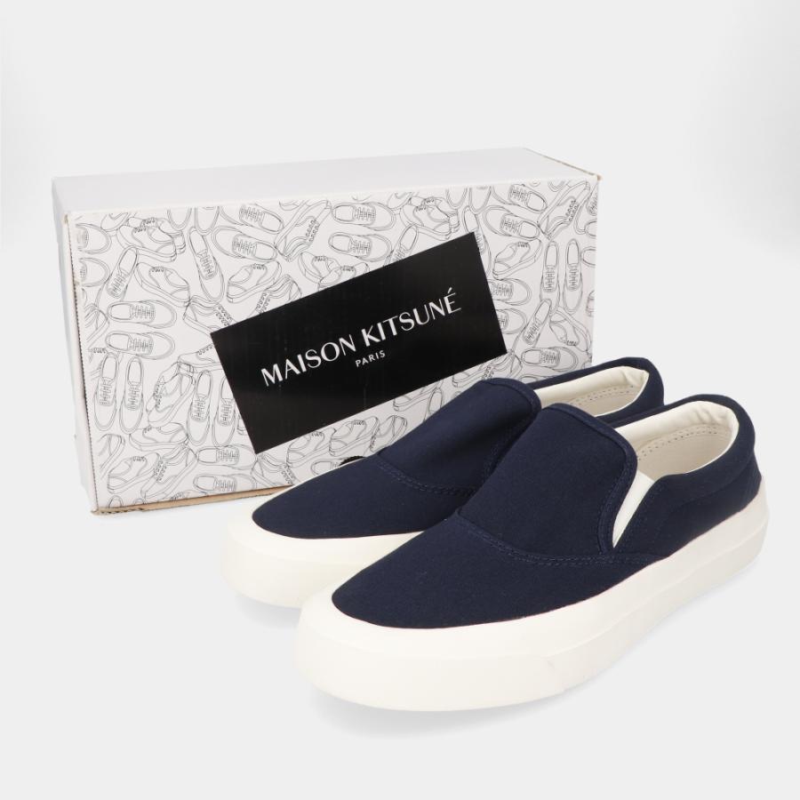 メゾン キツネ MAISON KITSUNE CU04707WW9000 スリッポン スニーカー 