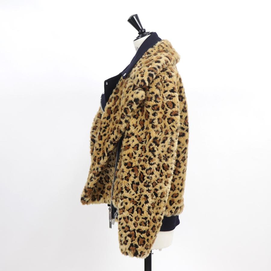 サカイ sacai ジャケット 19 04546 651 レディース レオパード 