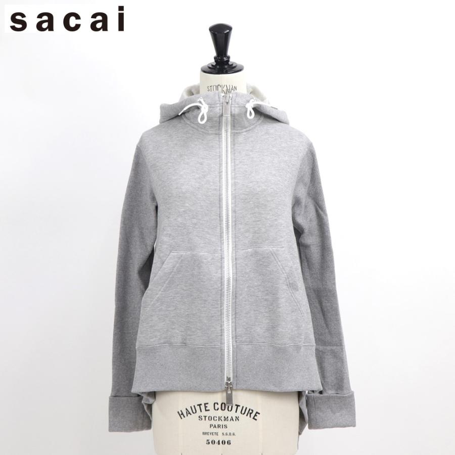 サカイ sacai スウェット パーカー 20 04862 376 レディース グレー 