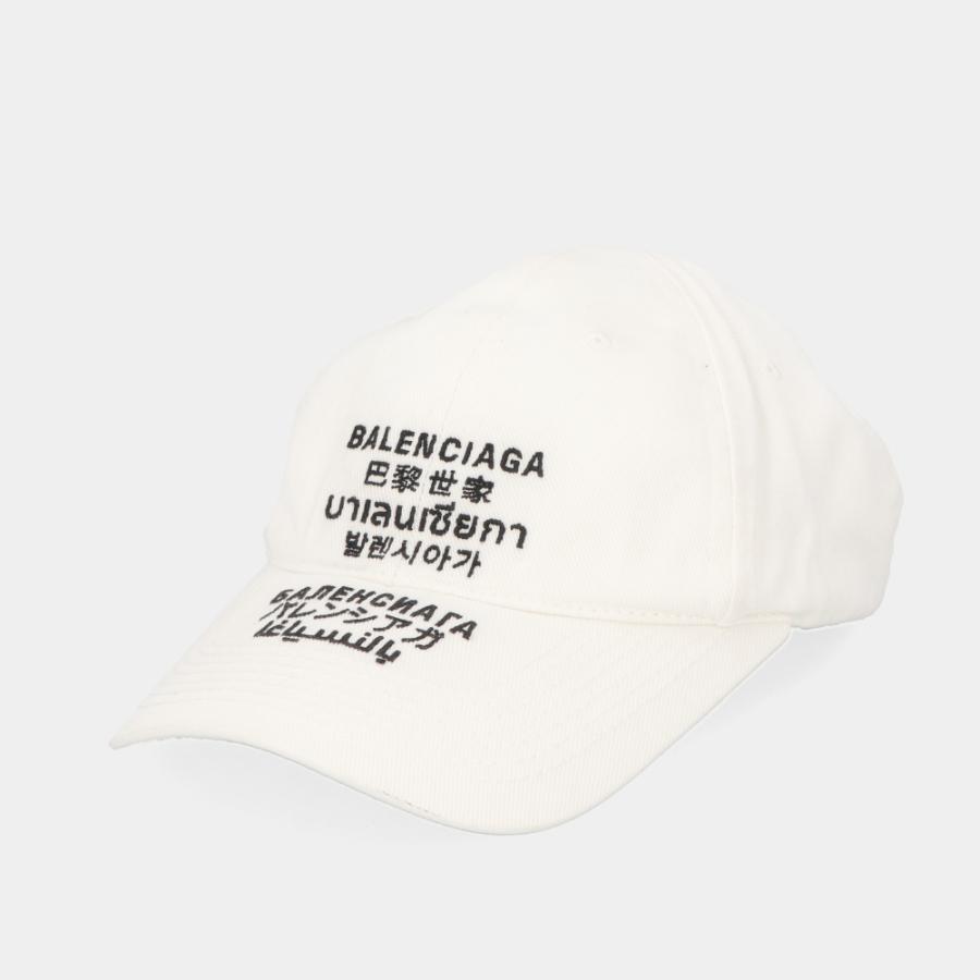 バレンシアガ BALENCIAGA 641238 410B2 9060 キャップ ホワイト 