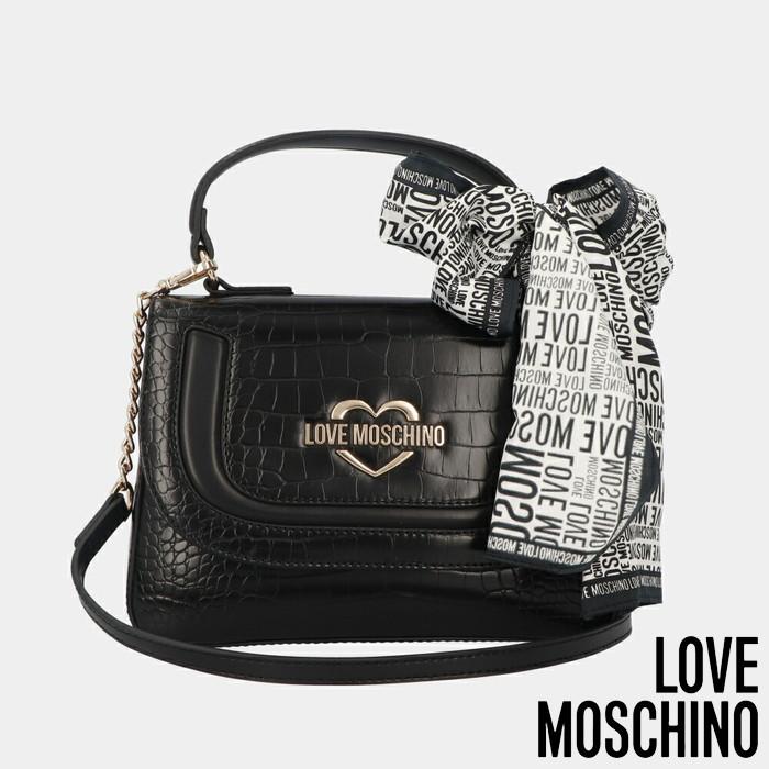 ラブ モスキーノ LOVE MOSCHINO JC4317PP9EKB100A ショルダーバッグ/ハンドバッグ ブラック ゴールド金具 新品 4LMS1600003LE CHIEN