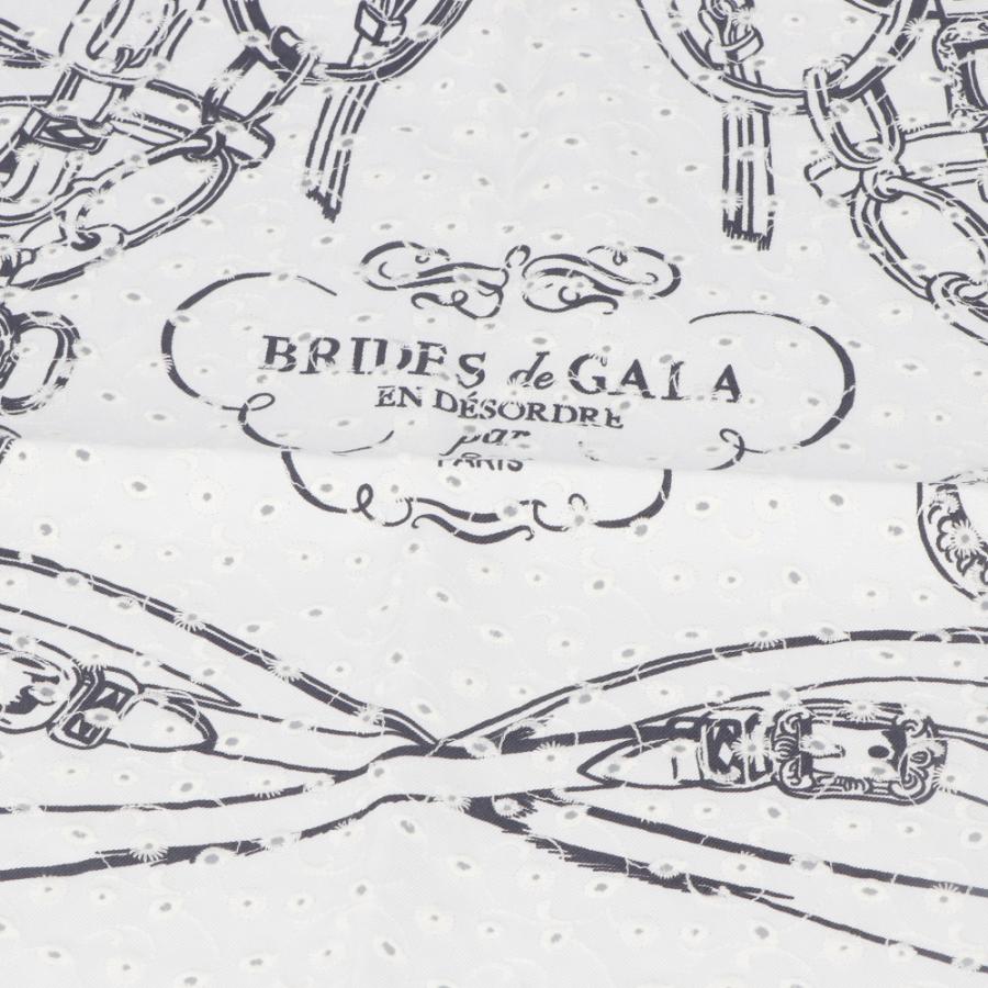 エルメス HERMES カレ70 Brides de Gala Broderie Anglaise スカーフ 