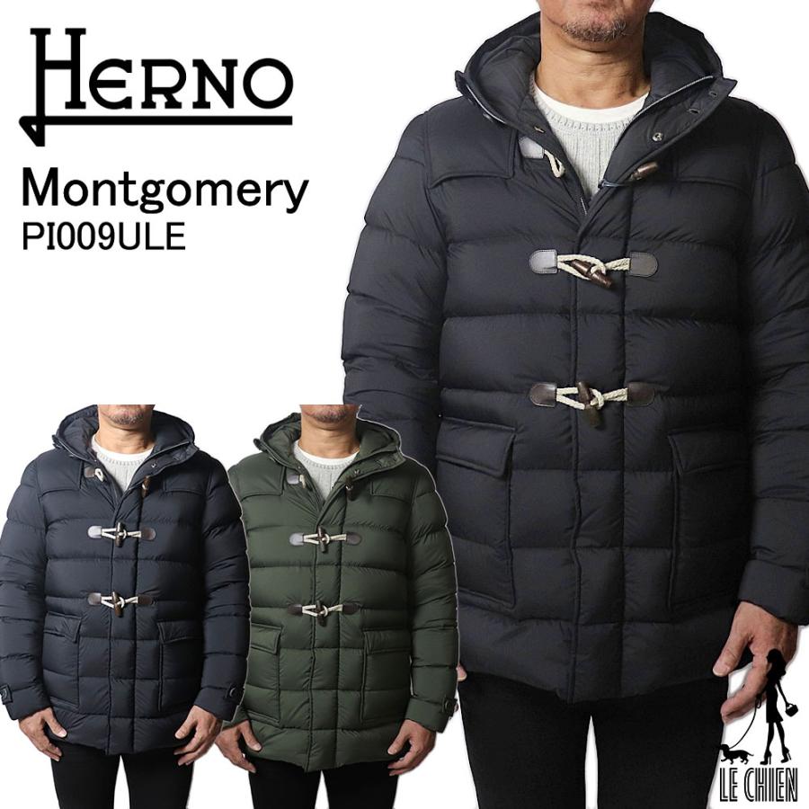 超美品 Herno ヘルノ Montgomery モントゴメリー ダウンジャケット フード付 メンズ Pi009ule 0004 即納 最大半額 Tellosystems Com