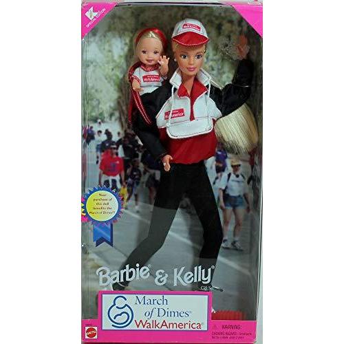 Barbie and Kelly March of Dimes Walk America NIB NEW