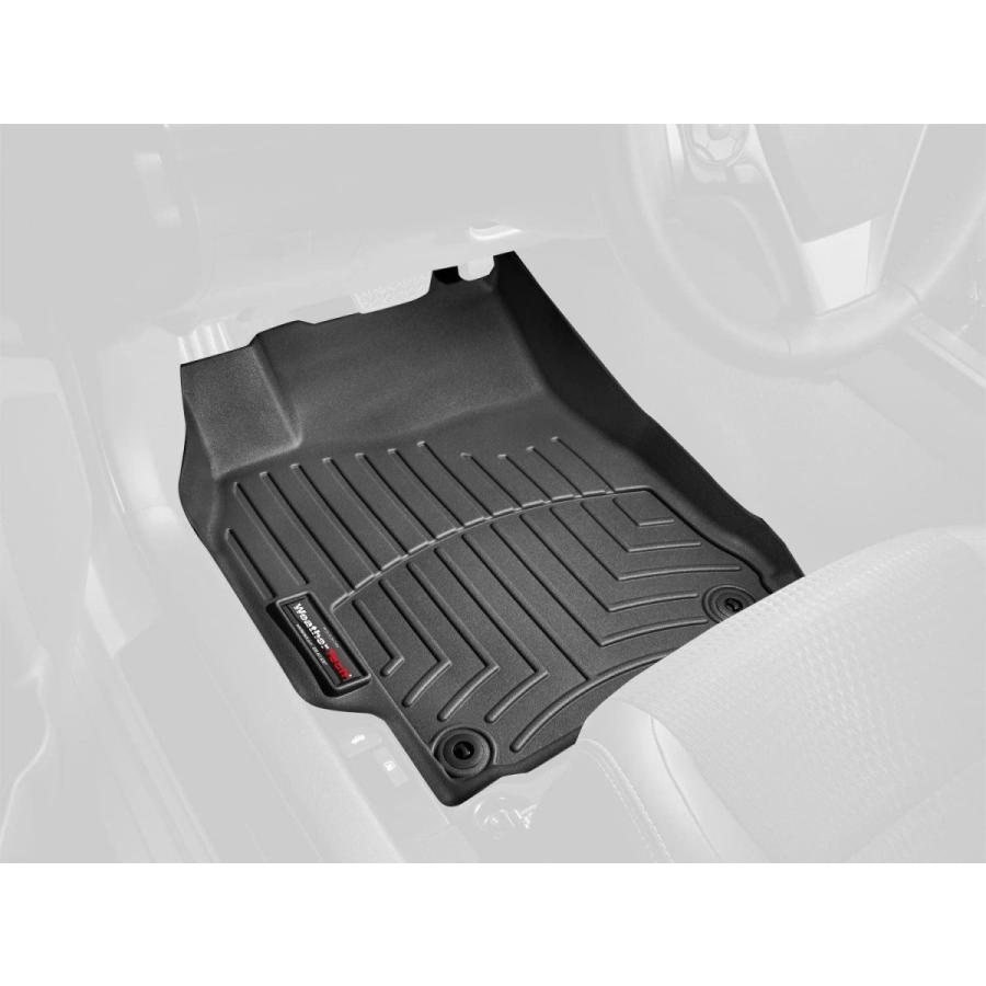 WeatherTechカスタムフィットフロントFloorLiner For Audi Q5?(ブラック) 内装用品