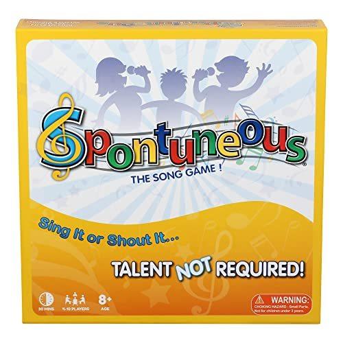 [Spontuneous]Spontuneous Board Game: The Game Where Lyrics Come to Life Sing It or Shout It Talent Not Required Classic Edition [並行輸入品]