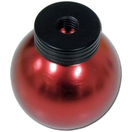 直販特価 10x1.25mm Thread 6 speed JDM Round Ball Shift Knob in Red Billet Aluminum for 03-08 2003-2008 Nissan 350Z Fairlady Z
