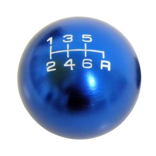 お買い得の通販 10x1.25mm Thread 6 speed JDM Round Ball Shift Knob in Blue Billet Aluminum for 03-08 2003-2008 Nissan 350Z Fairlady Z