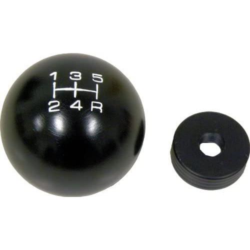 安い買い 10x1.25mm Thread 5 speed Round Ball Type-R Shift Knob in Black Billet Aluminum for Nissan Altima Maxima Sentra Primera 200SX SER 240SX S13 S14 S1