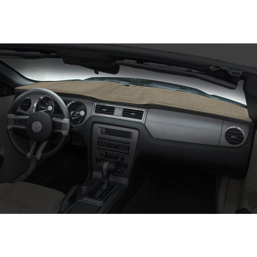 定期入れの Coverkingカスタムフィットdashcovers、Hyundai Santa Feモデル???ポリカーペット ベージュ CDCP12HI7081