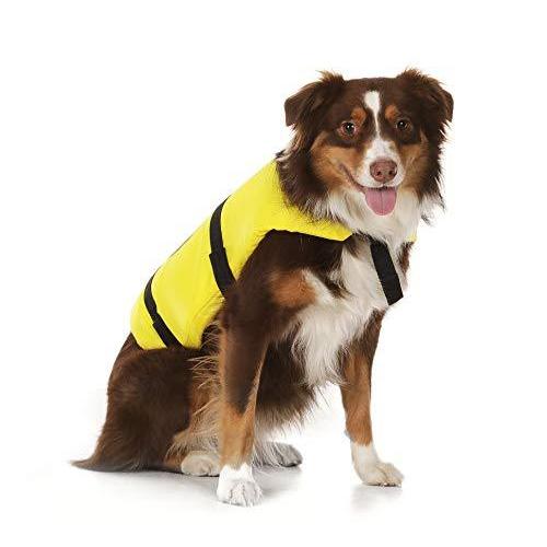 Seachoice Dog Life Vest Yellow 86330 sz Medium by SEACHOICE