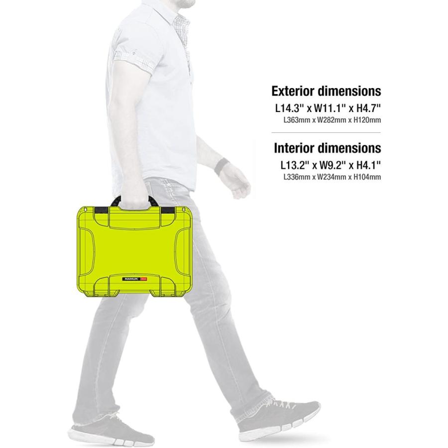 Nanuk 910防水ハードケースwith Foam挿入???タン Nanuk 910防水ハードケースwith Foam挿入 タン