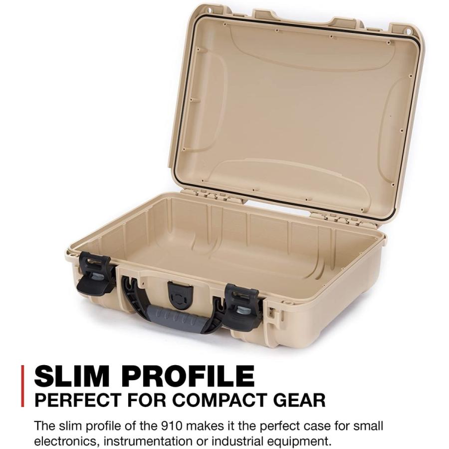 Nanuk 910防水ハードケースwith Foam挿入???タン Nanuk 910防水ハードケースwith Foam挿入 タン