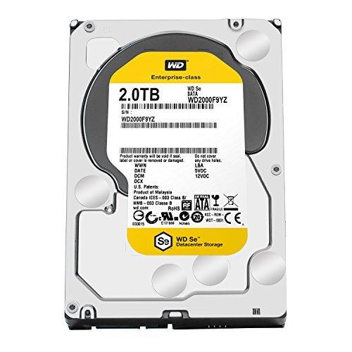 HD 3%カンマ%5%ダブルクォーテ% SATAIII 2TB WD 2000F9YZ 7200rpm 64MB