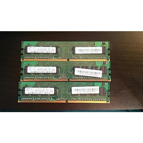 M378T2863QZS-CF7 Samsung 1GB DDR2-800 PC2-6400U バッファードDIMM
